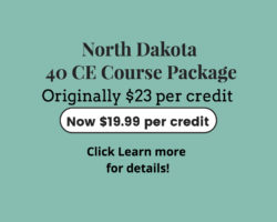 Naturopathic Continuing Education North Dakota Course Package