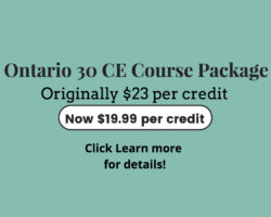 Naturopathic Continuing Education Ontario Course Package