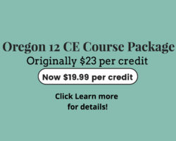 Naturopathic Continuing Education Oregon Course Package